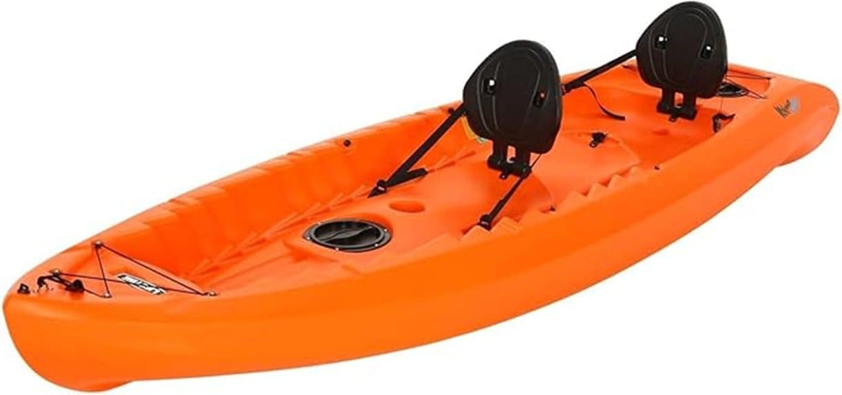 stable recreational fishing kayak