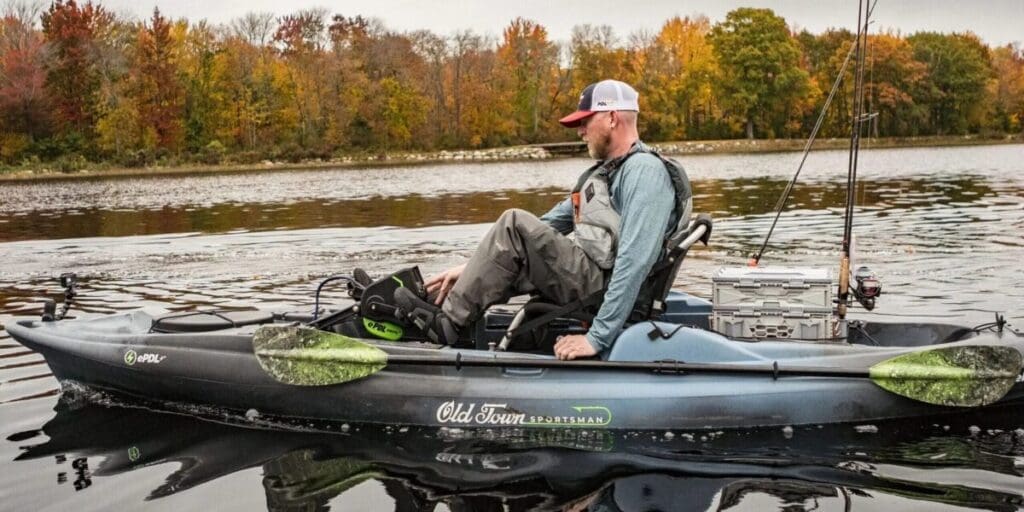Old Town Sportsman Bigwater ePDL+ 132 - Totally Awesome Pedal Fishing Kayaks