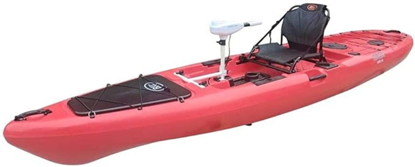 lightweight stable solo fishing kayak