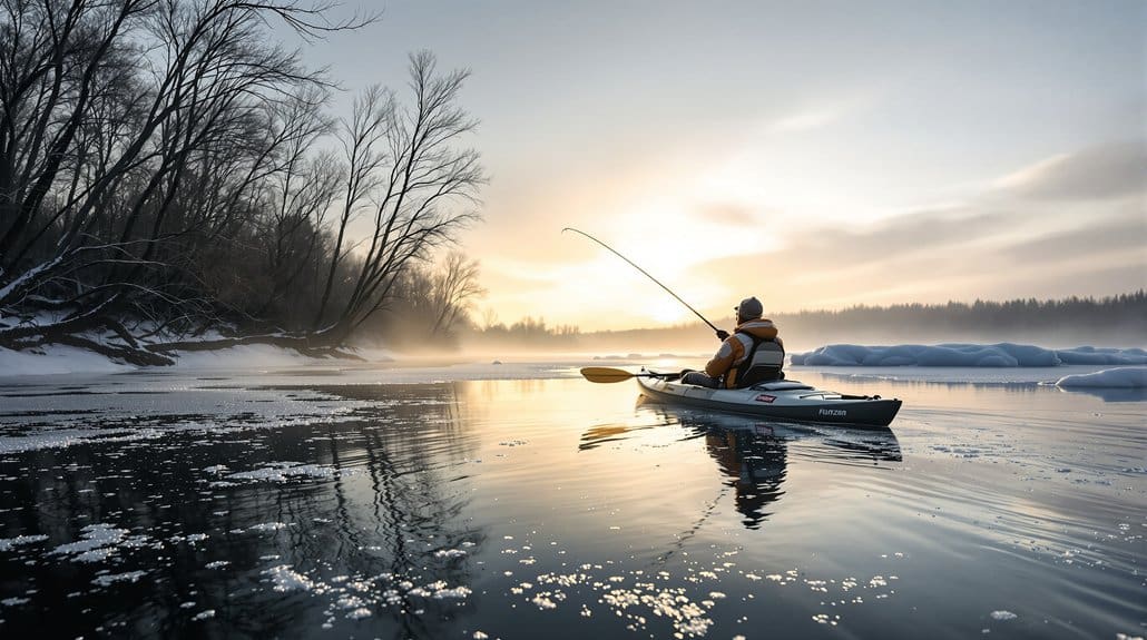 slow water winter bass tactics