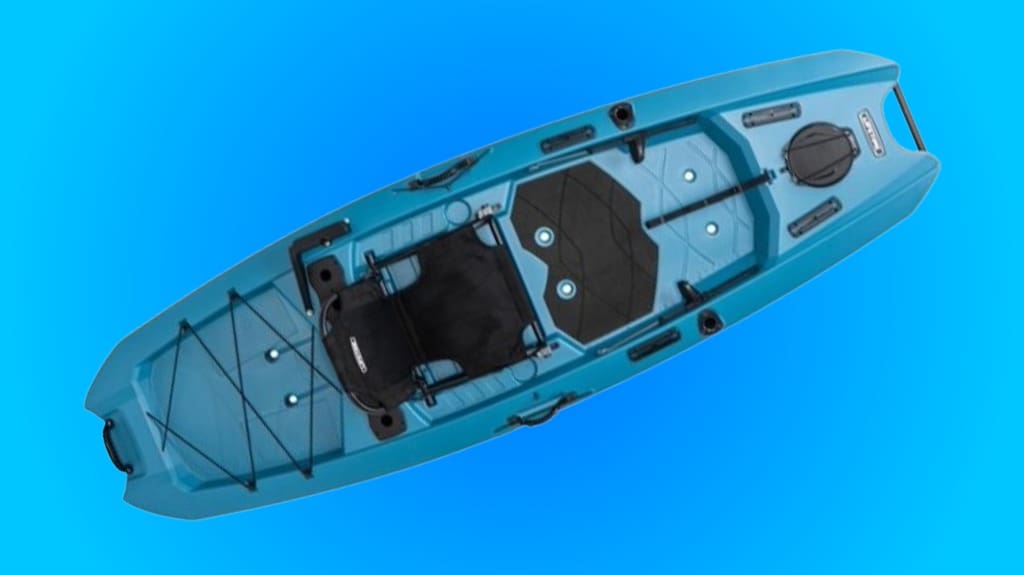 stable tracked sit on top kayak