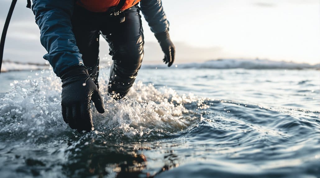 wear layered pfds acclimatise gradually