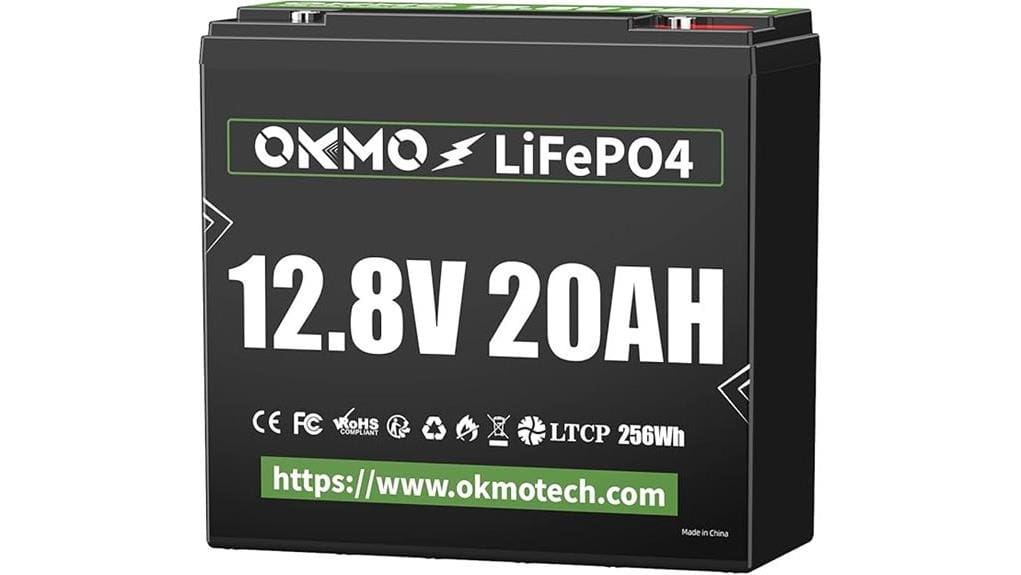 12v 20ah lifepo4 battery