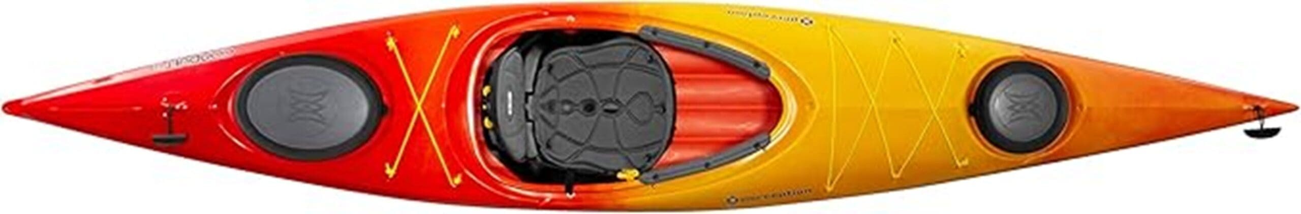 comfortable roomy recreational kayak