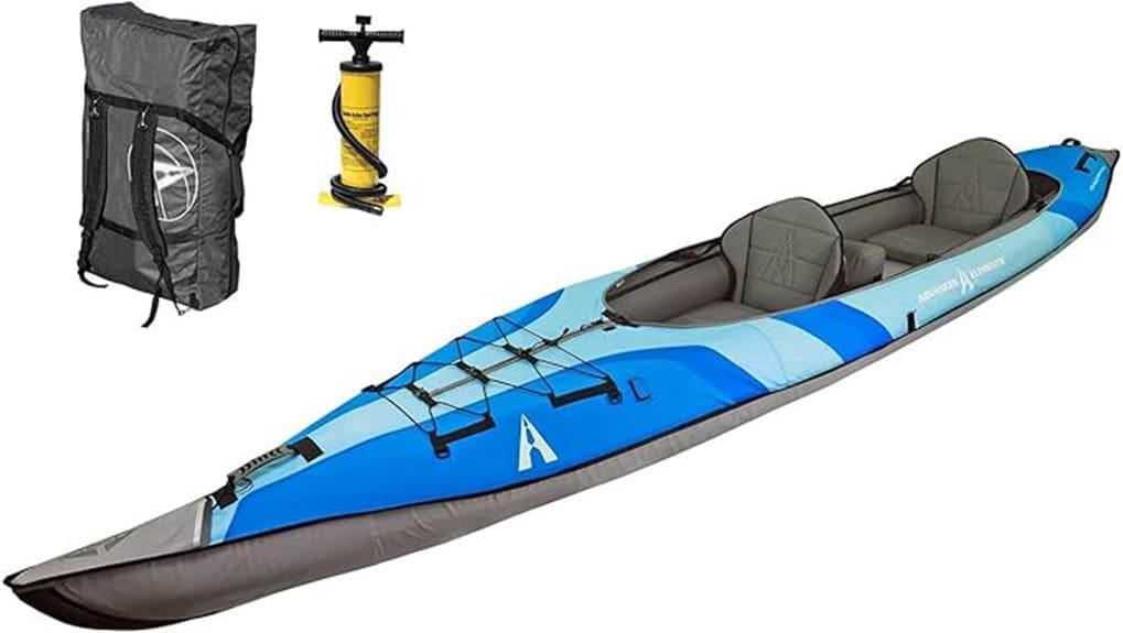 convertible inflatable tandem kayak