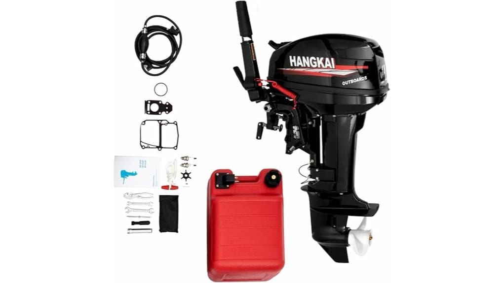 powerful lightweight 18hp outboard