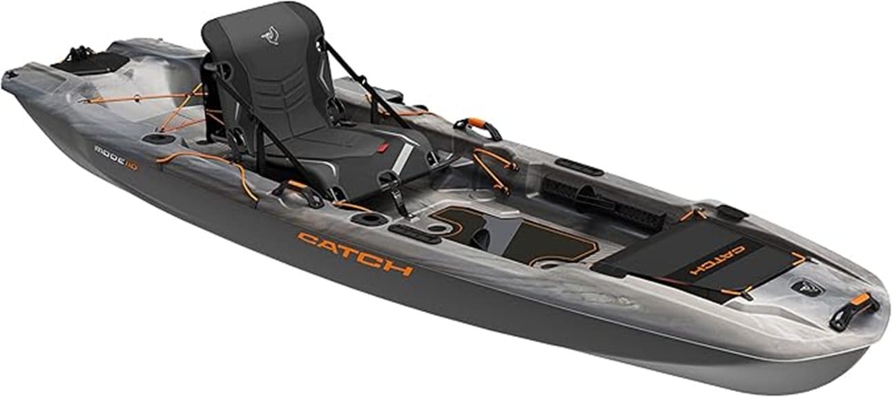 stable recreational fishing kayak